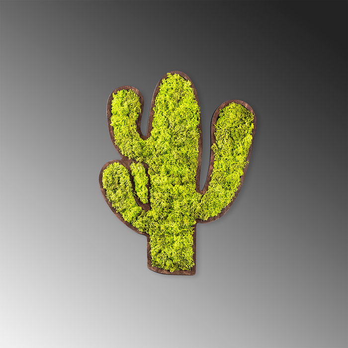 Wallity Cactus Accesorio decorativo de pared Verde y Blanco